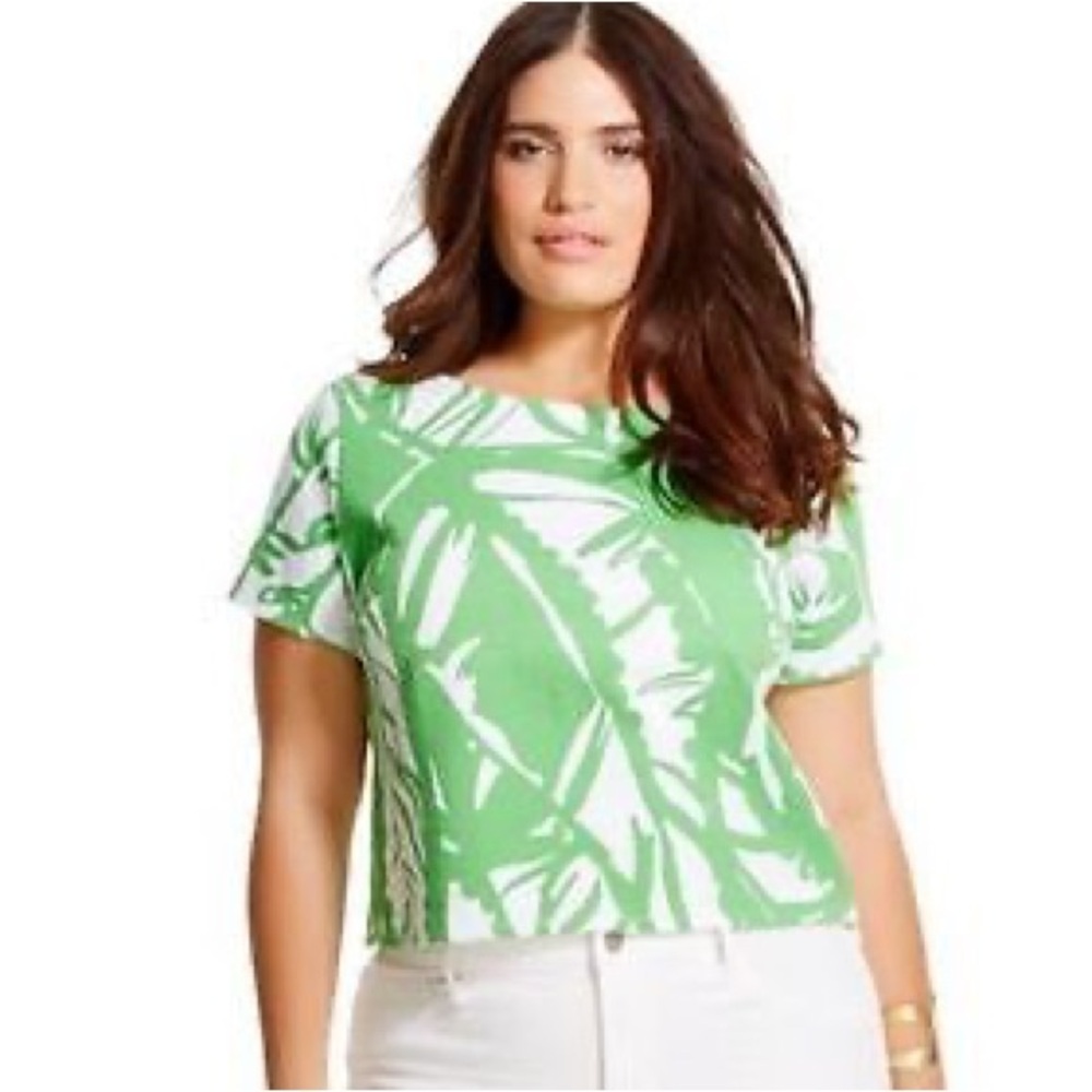 LILLY PULITZER for TARGET Ponte Crop Top in Boom Boom - Picture 10 of 11